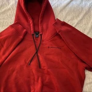 Alphalete Burgundy Cropped Hoodie ♥️